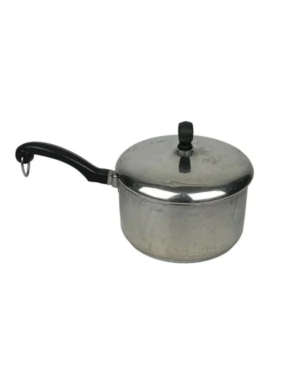 Vintage Farberware 2 Qt Saucepan Pot Lid Aluminum Clad Stainless Steel USA